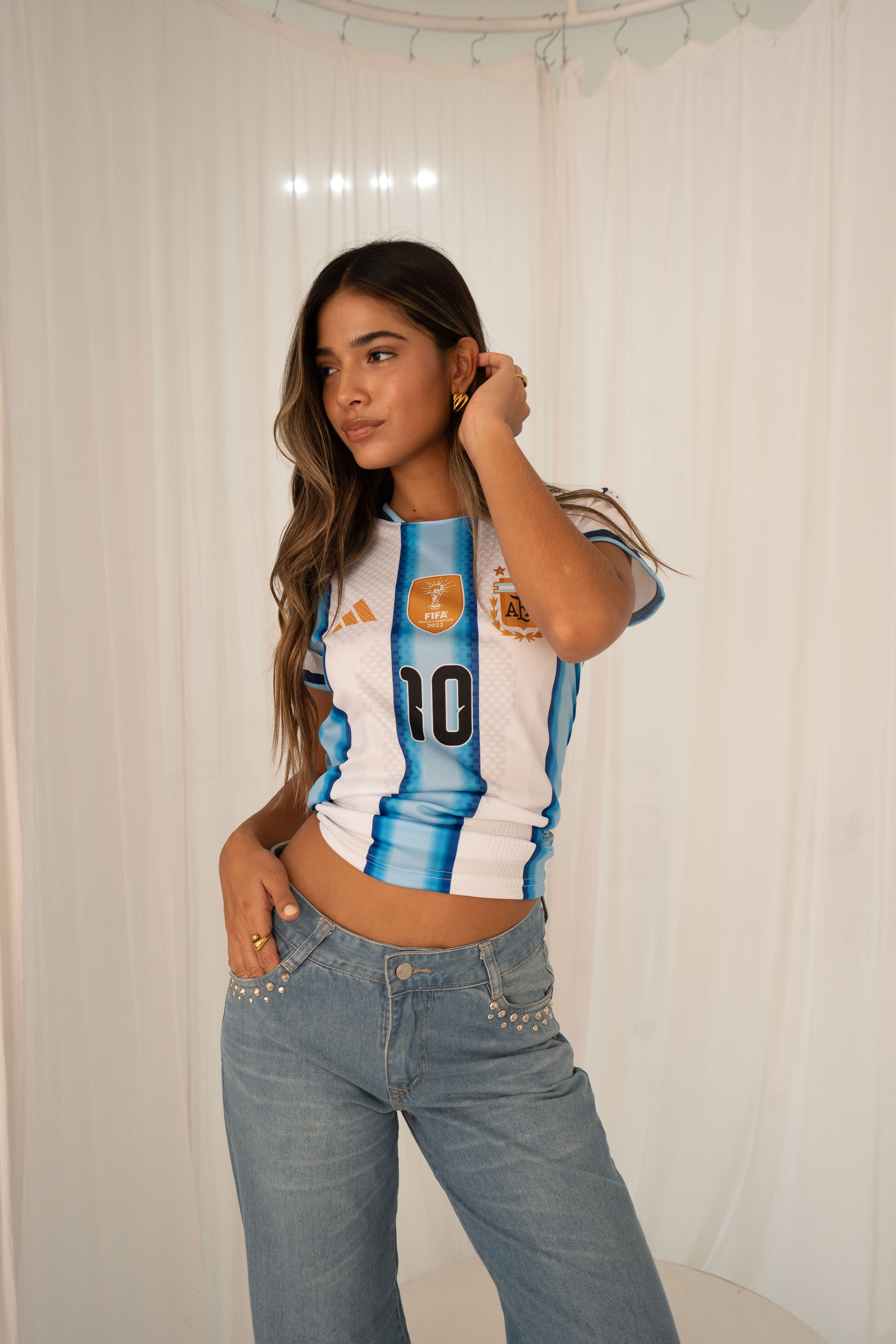 REMERA ARGENTINA MUJER
