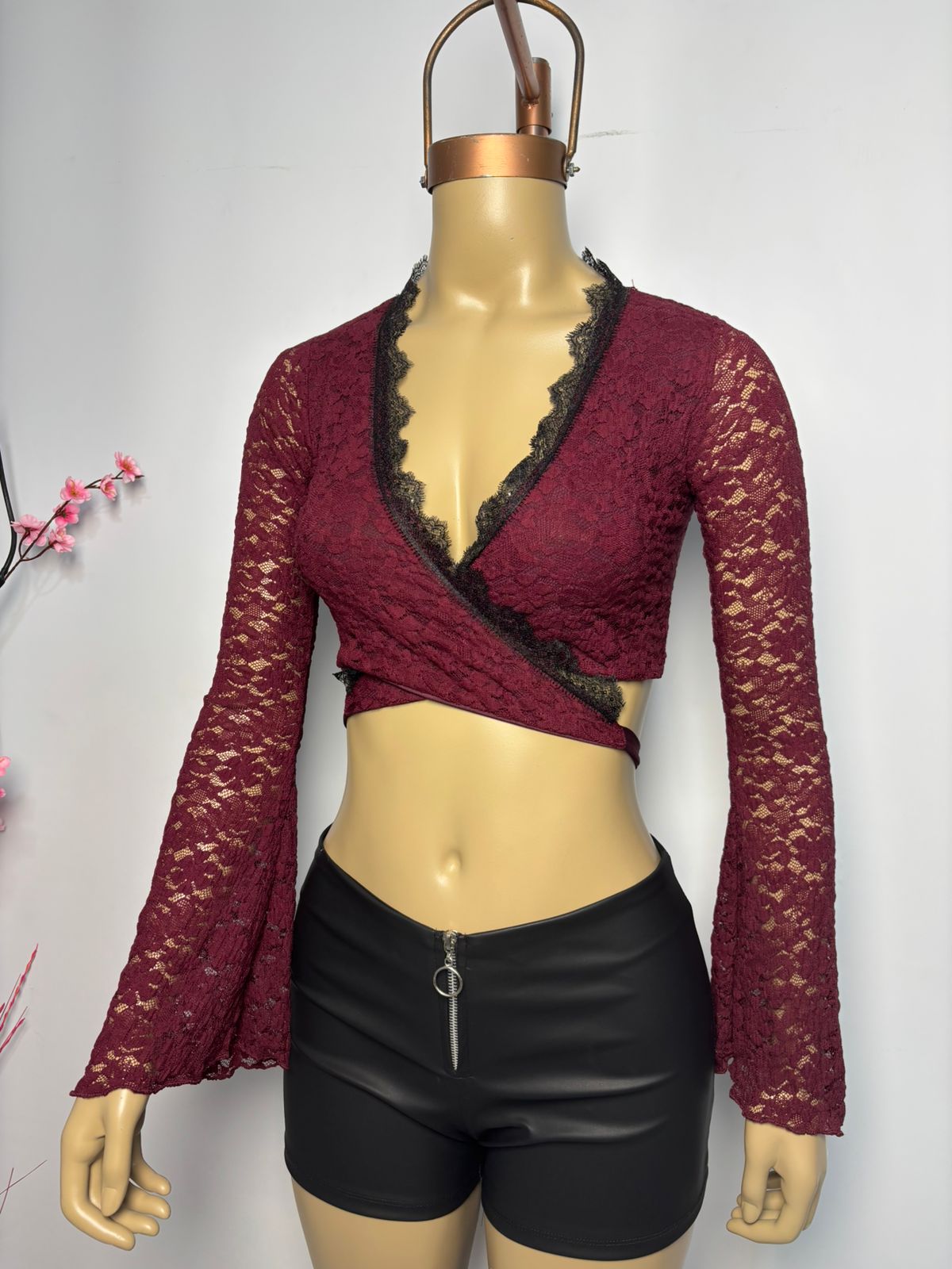 TOP SEDUCCIÓN SAQUITO ENCAJE